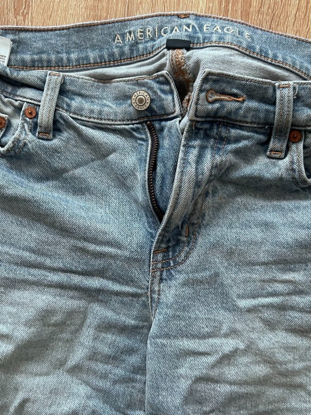 American Eagle Outfitters Size 4 Short Blue Denim, pre-owned